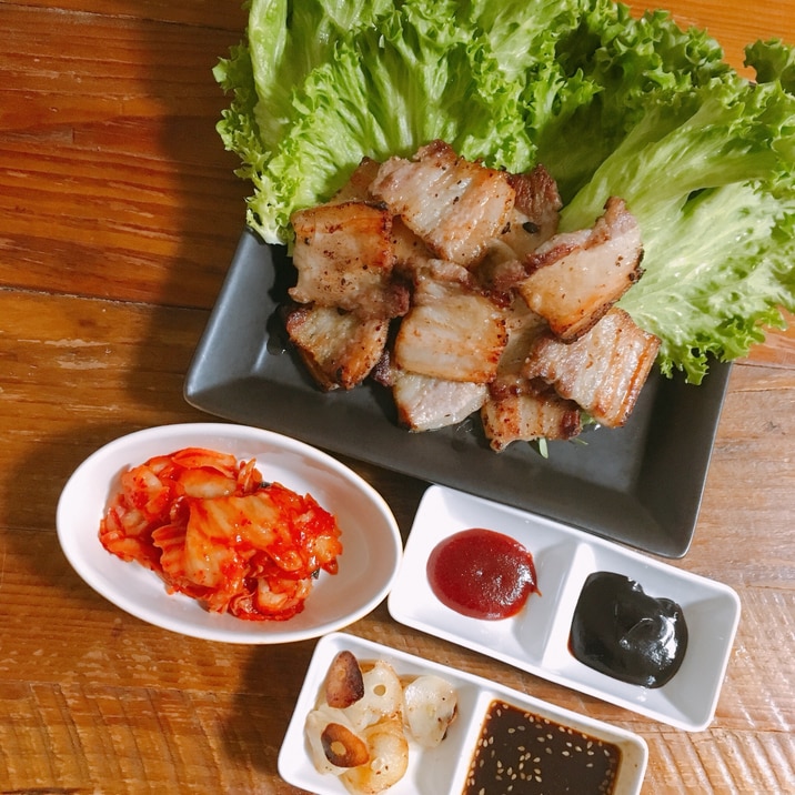大満足なサムギョプサル レシピ 作り方 By むぅさんち 楽天レシピ 大満足なサムギョプサル レシピ 作り方 By むぅさんち 楽天レシピ